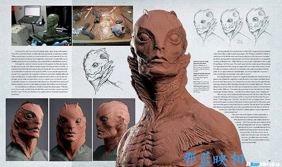 电影:奥斯卡最佳影片《水形物语》揭秘之概念设计(图2) 电影:奥斯卡最佳影片《水形物语》揭秘之概念设计(图2)